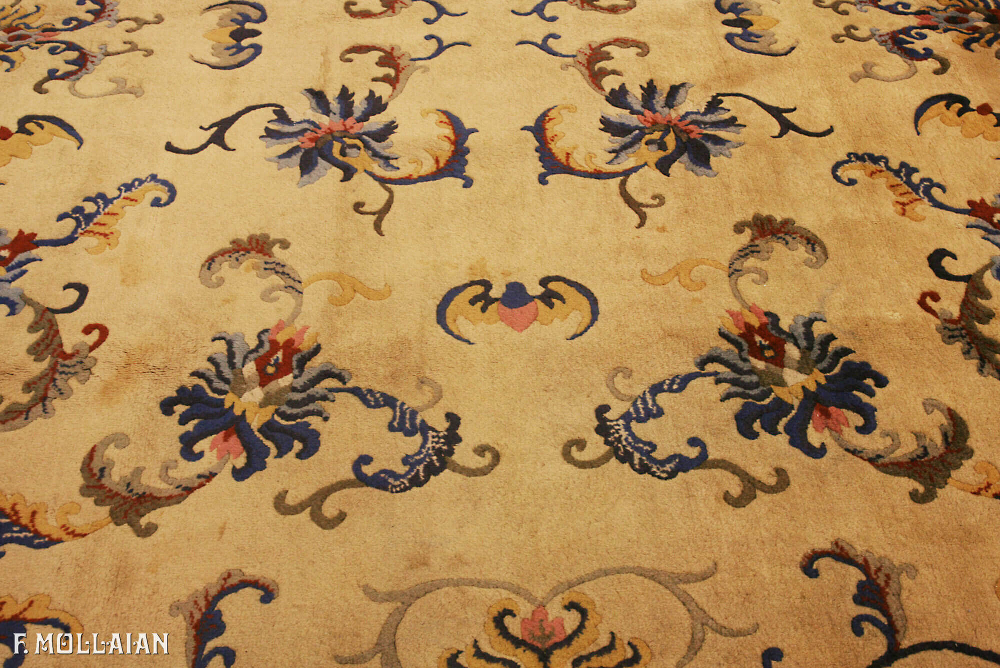 Chinese Peking Antique Carpet n°:50389540—doro 07/2022